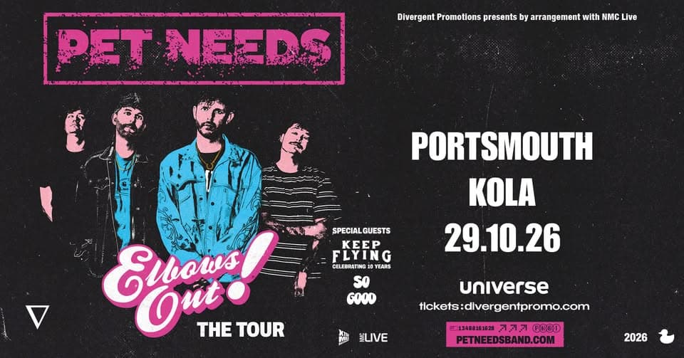 Pet Needs at KOLA, Portsmouth event cover
