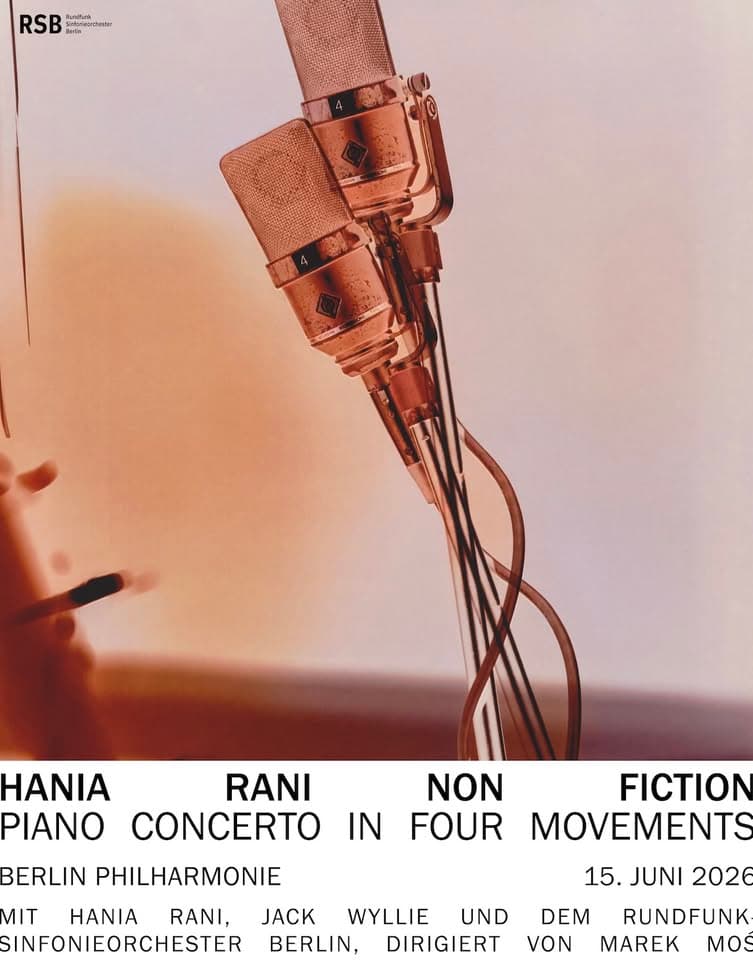 HANIA RANI • Berlin • Berliner Philharmonie event cover