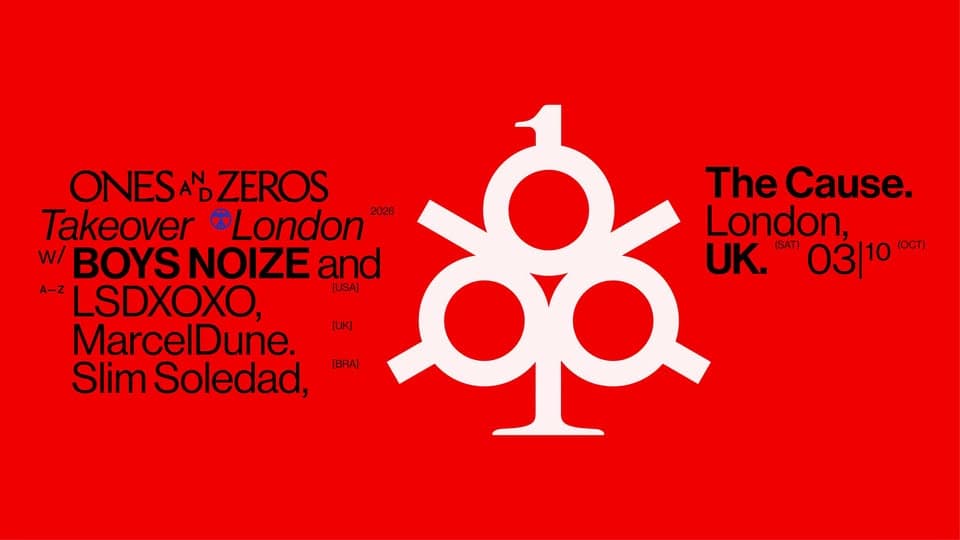 Boys Noize ONES and ZEROS at The Cause event cover