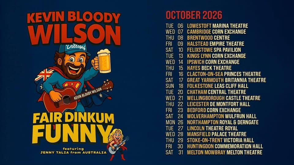Kevin Bloody Wilson - Fair Dinkum Funny event cover