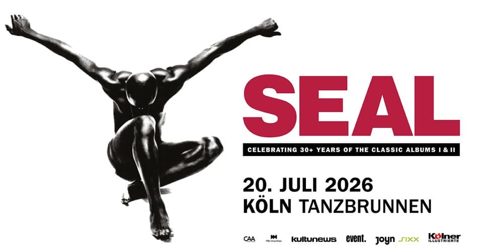 SEAL- Celebrating 30+ years of the classic albums I & II | Köln event cover