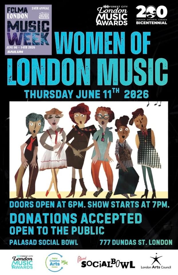 Women of London Music event cover