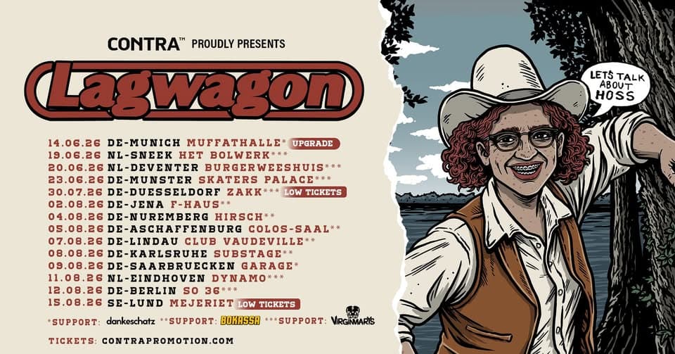 Lagwagon // Let's Tak About Hoss // Düsseldorf -- low Tickets event cover