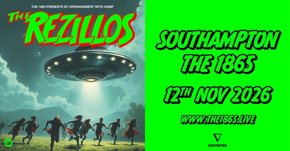 The Rezillos LIVE at The 1865 event cover
