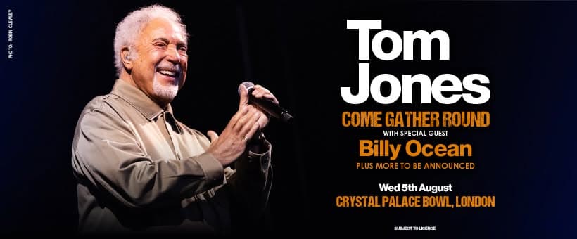Palace Bowl Presents - Tom Jones event cover