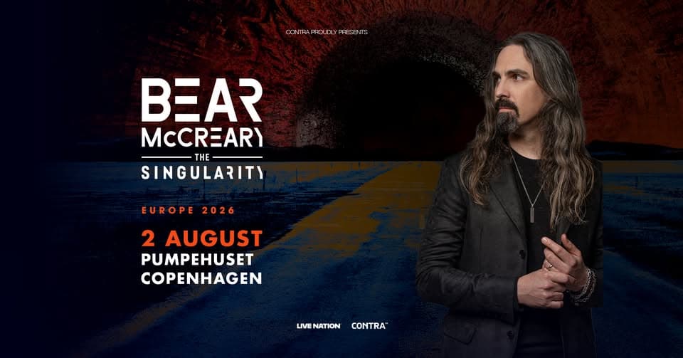 Bear McCreary: The Singularity | Pumpehuset | 2. august 2026 event cover