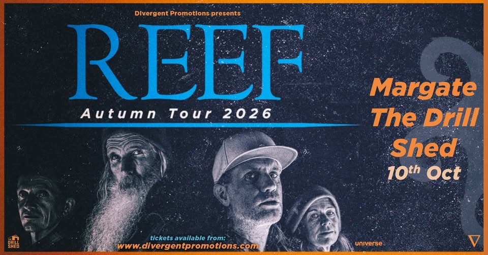 Reef at The Drill Shed, Margate event cover
