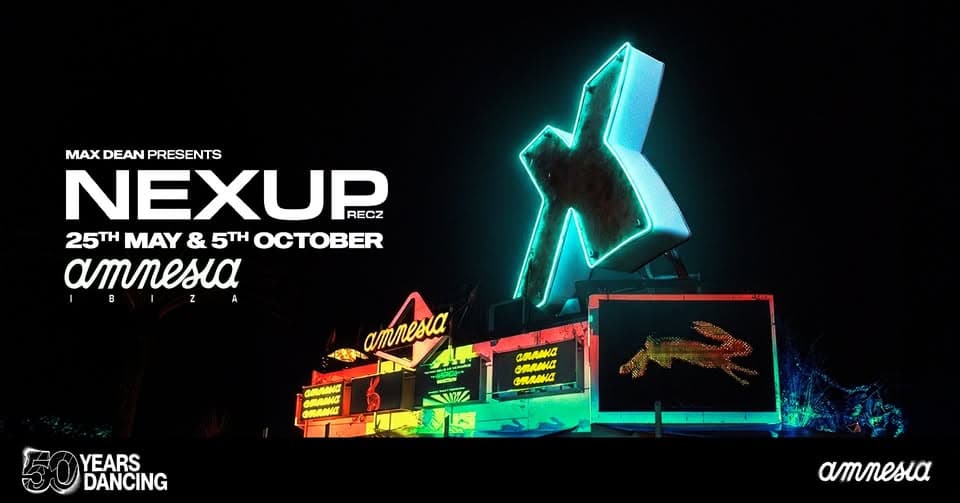 Max Dean presents NEX UP event cover