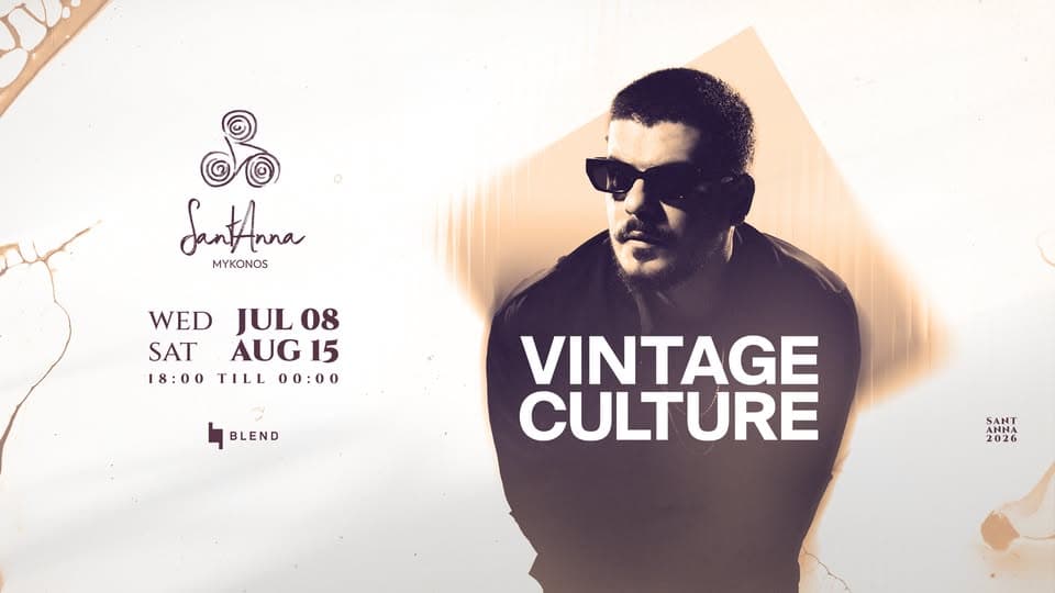 VINTAGE CULTURE at SantAnna event cover
