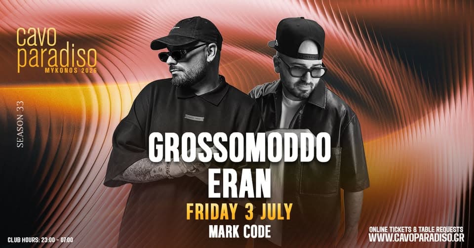 Grossomoddo | Eran | Mark Code event cover