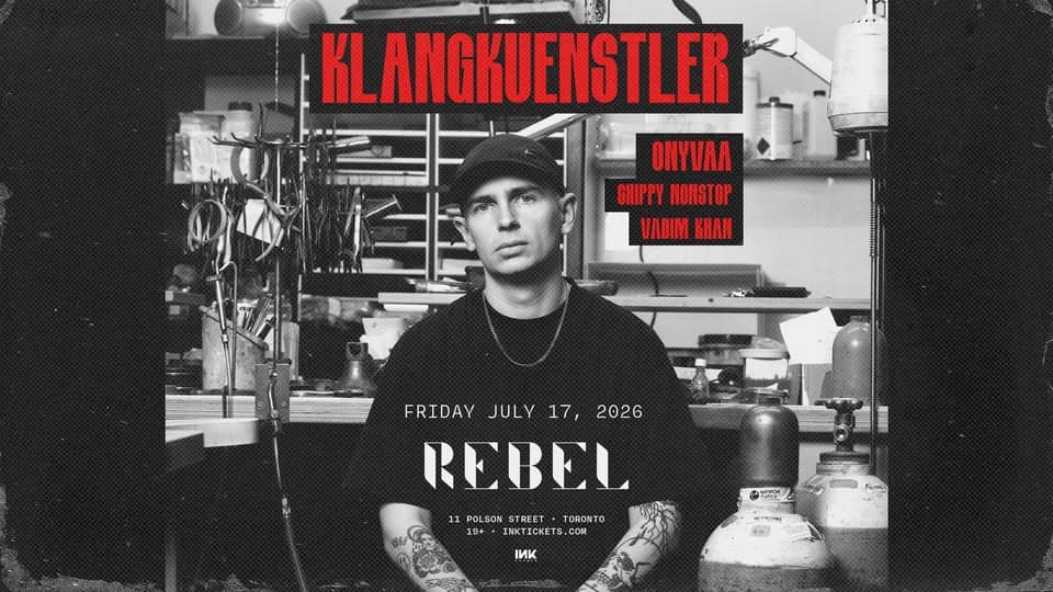 KLANGKUENSTLER inside REBEL event cover