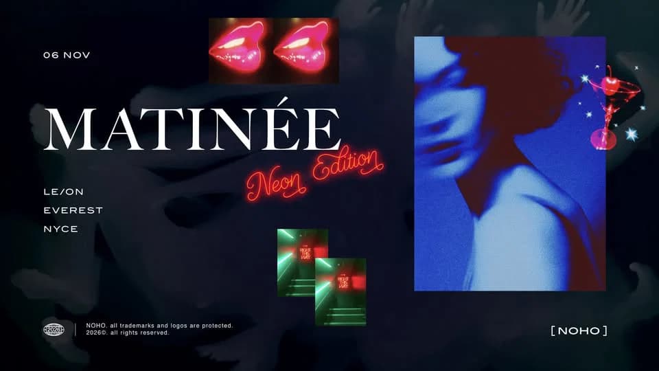 MATINEE event cover