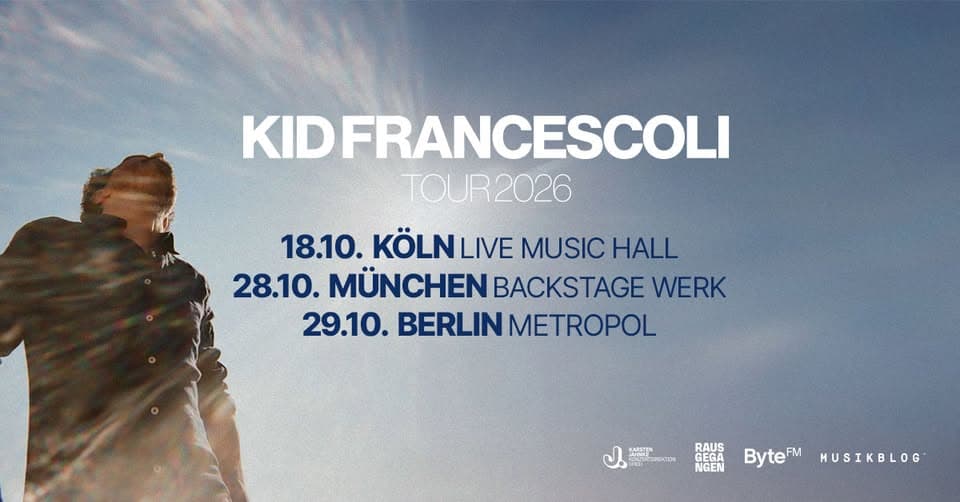 Kid Francescoli | Tour 2026 | München event cover
