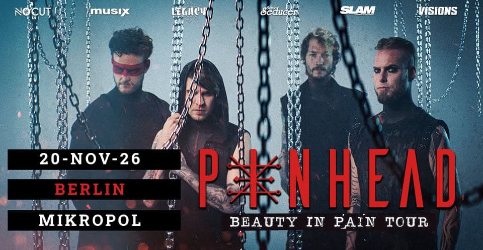 Pinhead - Beauty in Pain Tour 2026 Berlin event cover