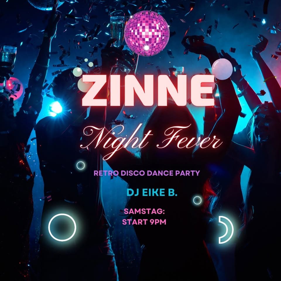 Zinne Night Fever event cover