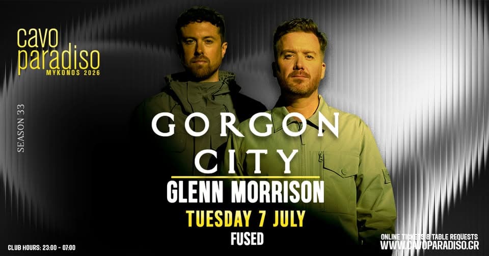 Gorgon City | Glenn Morrison | Fused event cover