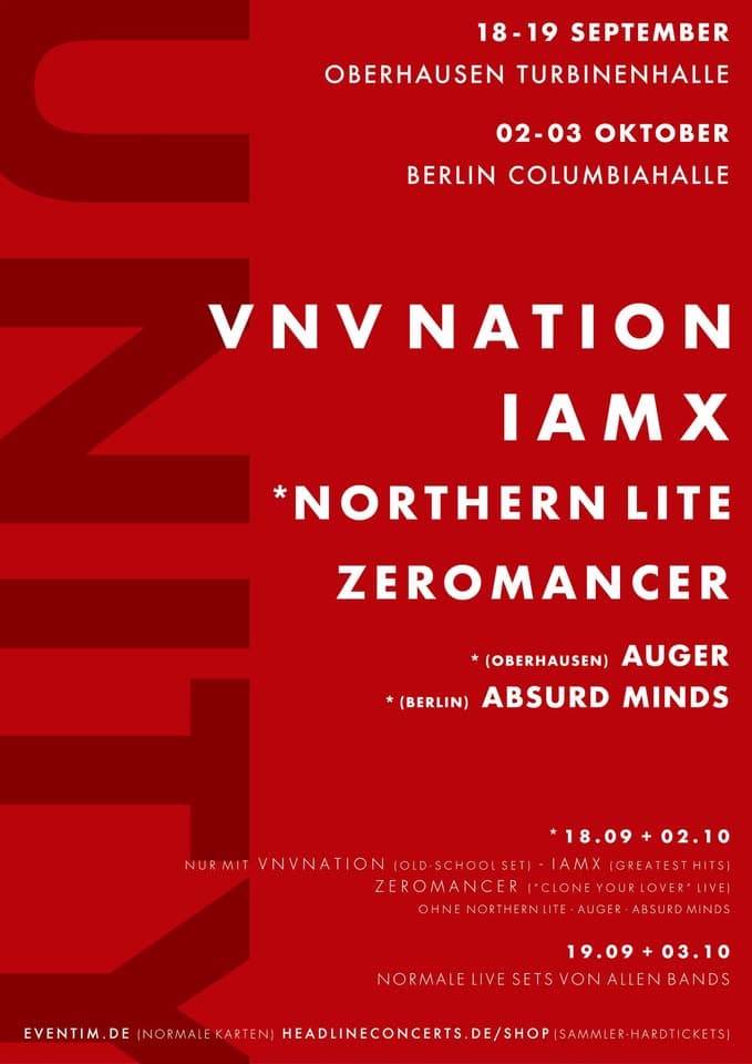 Unity - Berlin - Columbiahalle event cover