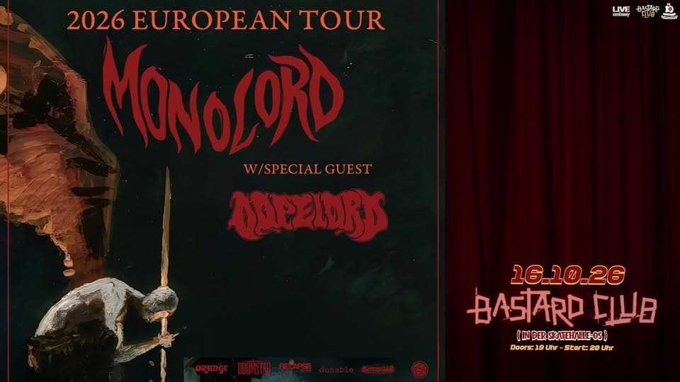 MONOLORD (swe) + DOPELORD (pl) // Osnabrück event cover