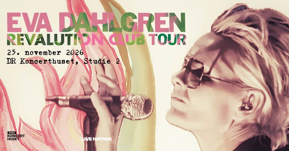 Eva Dahlgren | DR Koncerthuset | Studie 2 event cover