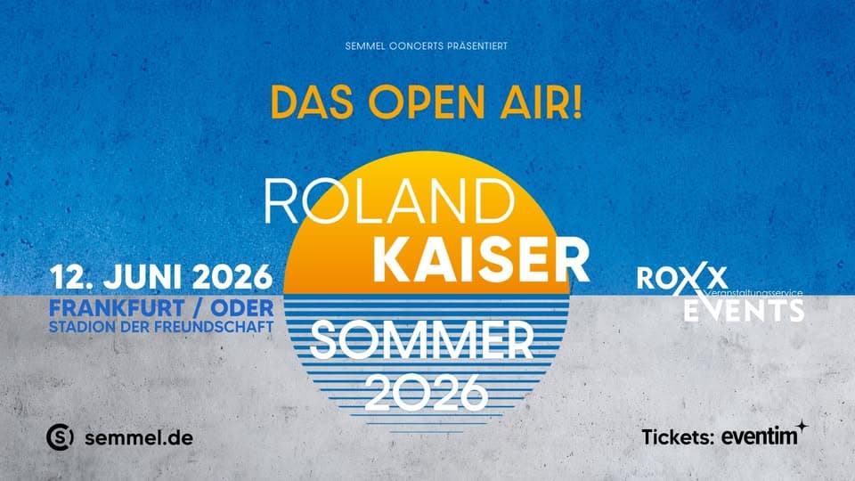 Roland Kaiser - Das Openair 2026 | Frankfurt (Oder) event cover