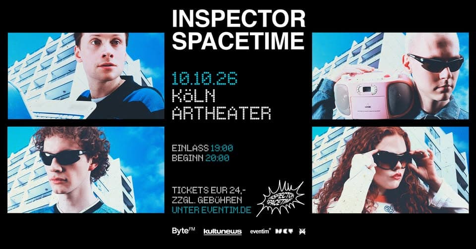 Inspector Spacetime event cover