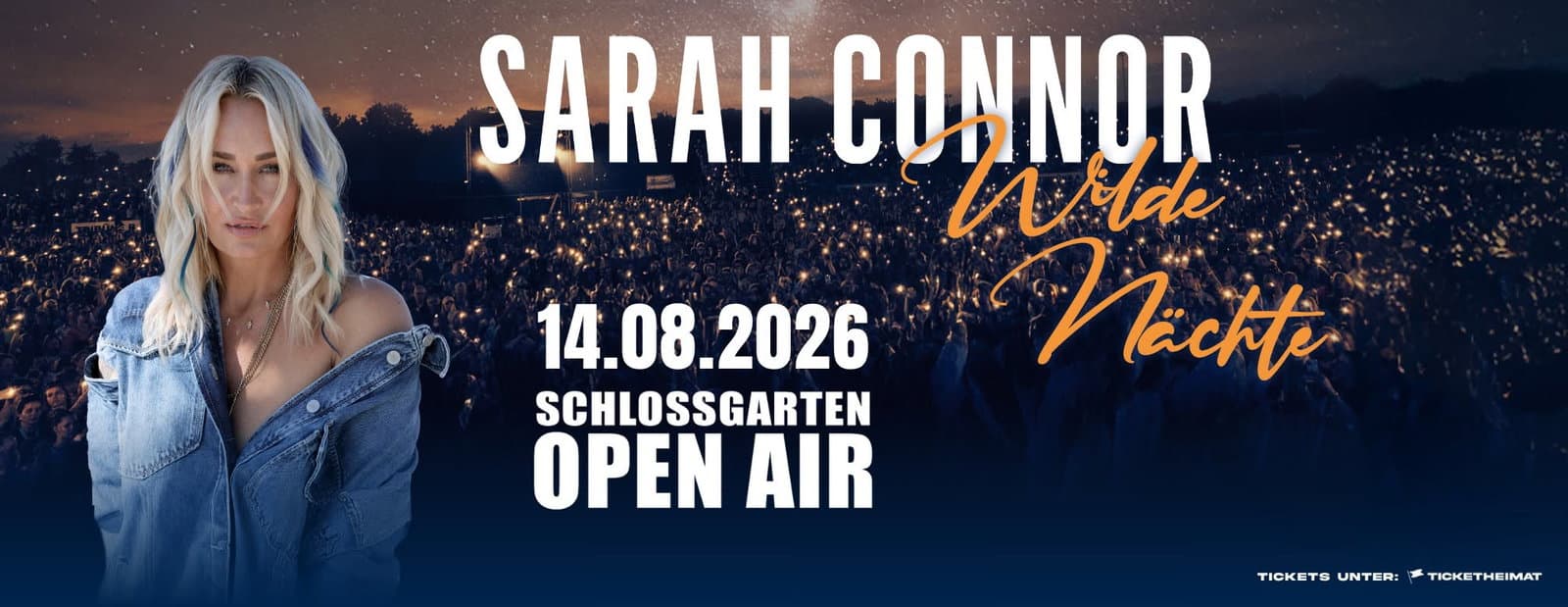 Sarah Connor, 14.08.2026 - Schlossgarten Open Air event cover