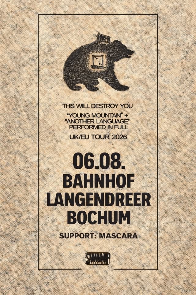 This Will Destroy You - Bahnhof Langendreer Bochum event cover