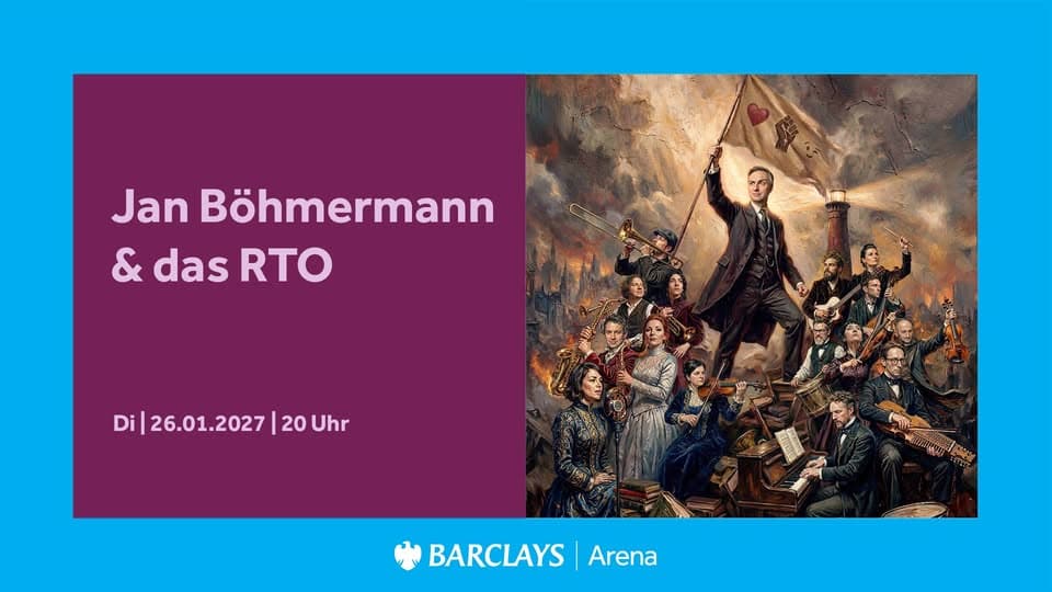 Jan Böhmermann & das RTO Ehrenfeld | Barclays Arena Hamburg event cover