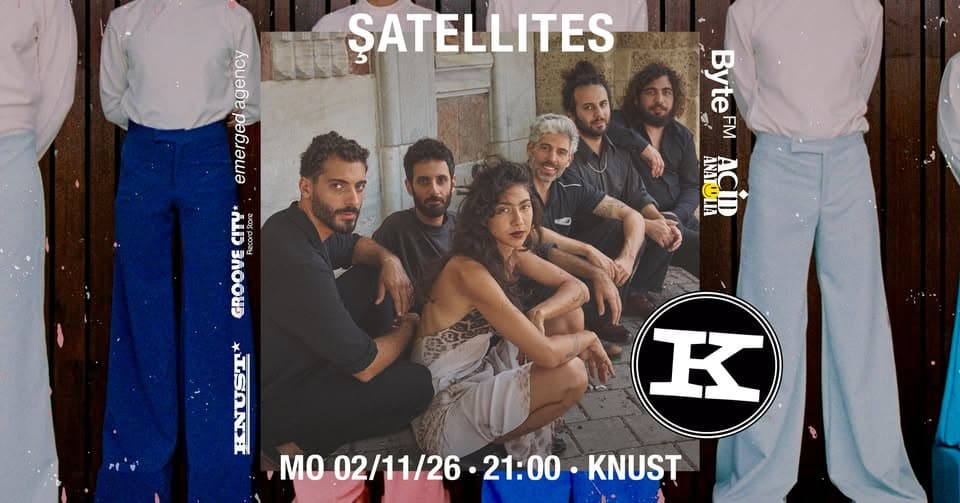 ŞAtellites | Knust event cover