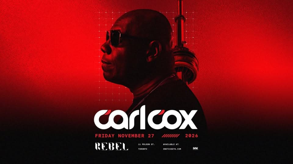 Carl Cox at REBEL event cover