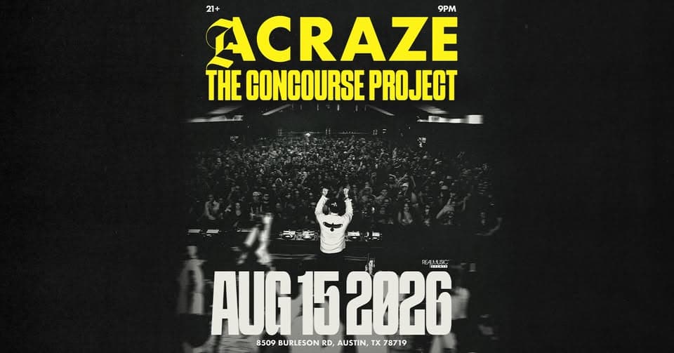ACRAZE at The Concourse Project event cover