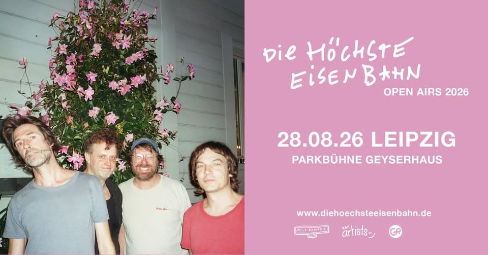 DIE HÖCHSTE EISENBAHN - Leipzig, Parkbühne GeyserHaus event cover