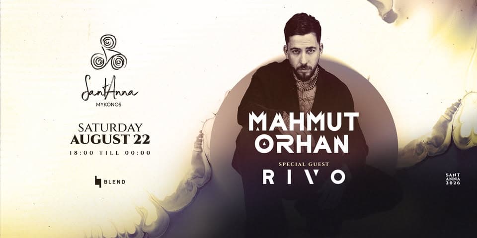 MAHMUT ORHAN at SantAnna event cover