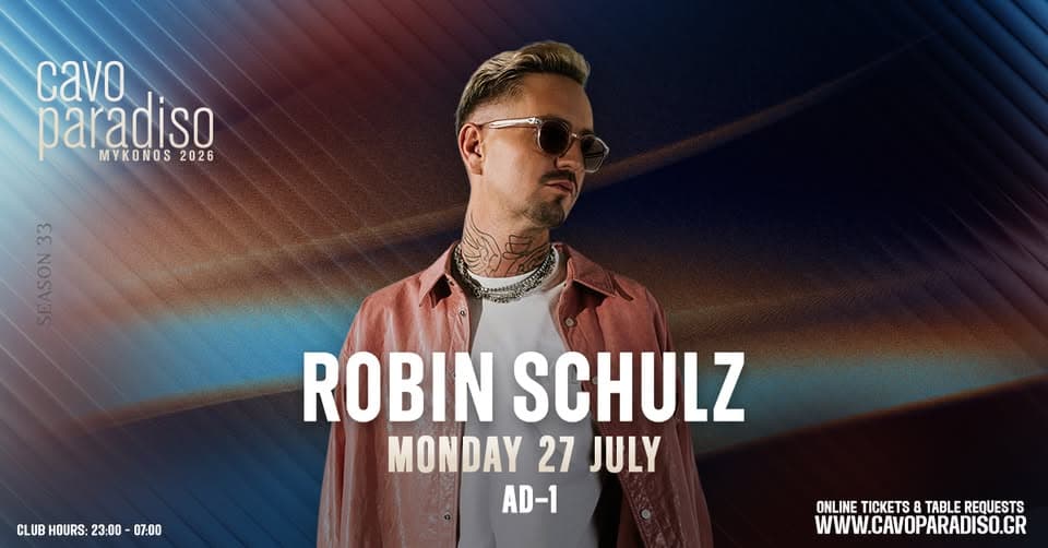 Robin Schulz | AD-1 event cover