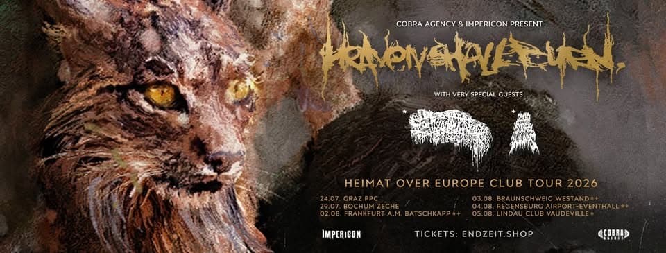 HEAVEN SHALL BURN | Bochum event cover