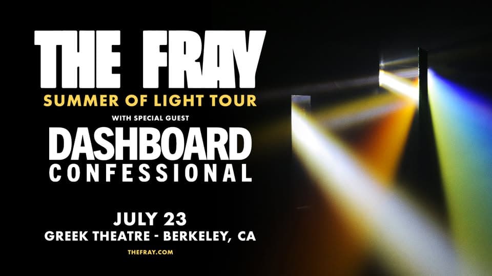 The Fray at Greek Theatre event cover