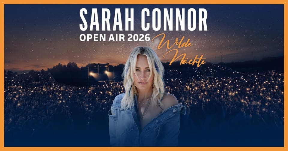 Sarah Connor - Wilde Nächte - Open Air 2026 | Rostock event cover