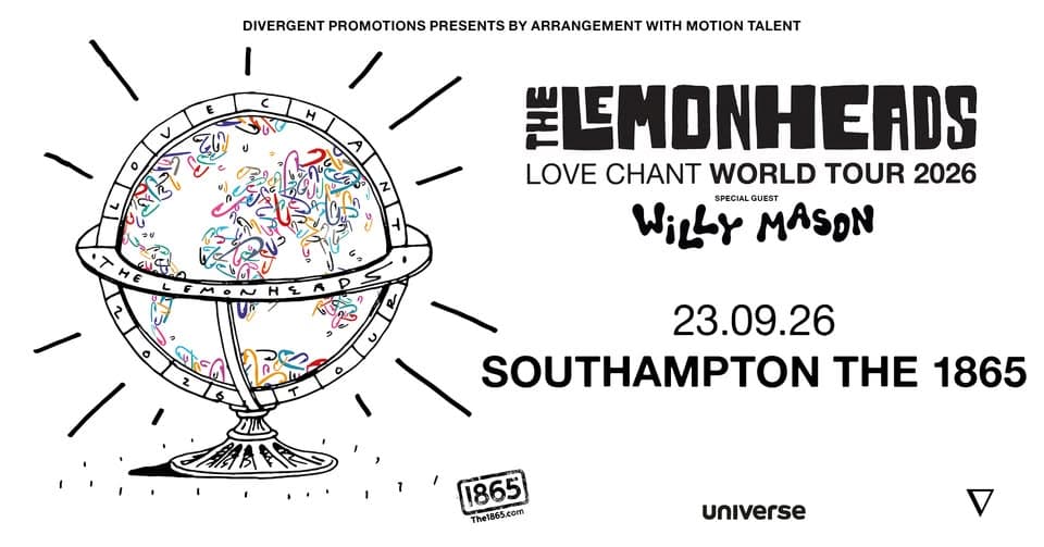 The Lemonheads at The 1865, Southampton event cover