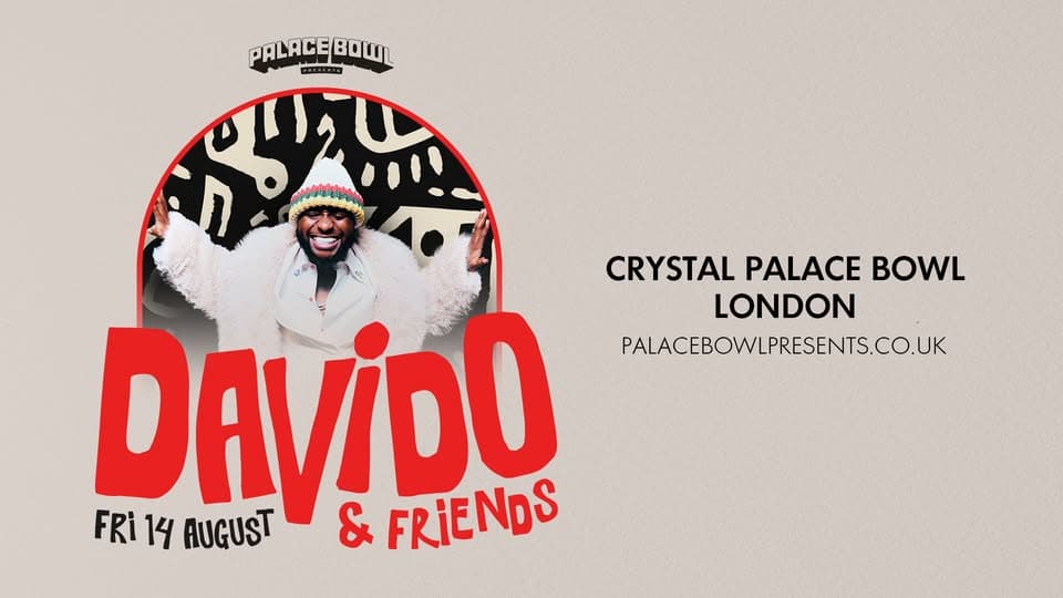 Palace Bowl Presents - Davido event cover