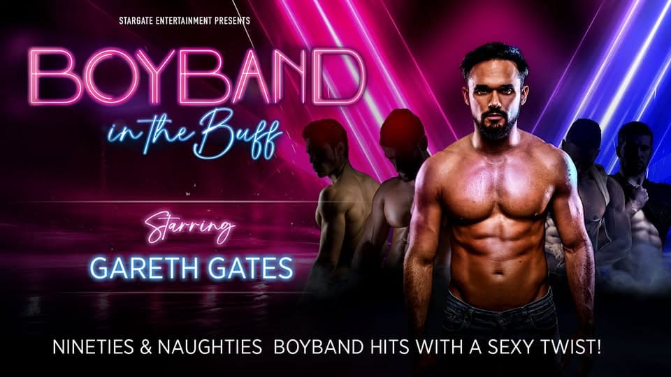 Boyband in the Buff starring Gareth Gates event cover
