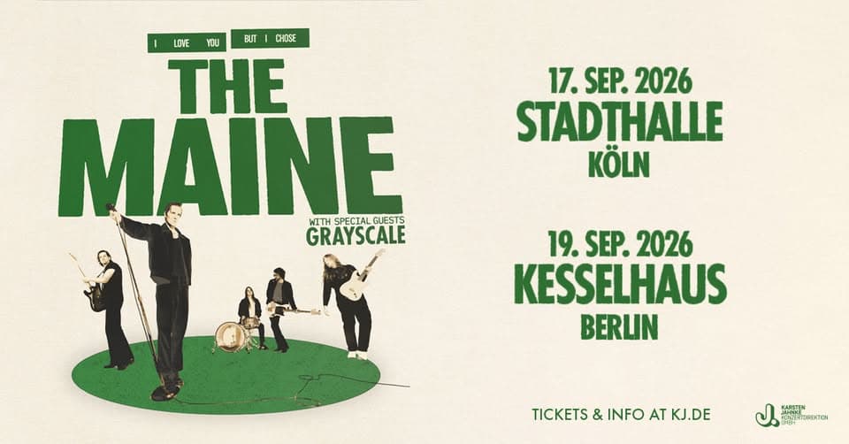 The Maine | I LOVE YOU BUT... I CHOSE THE MAINE | Köln event cover