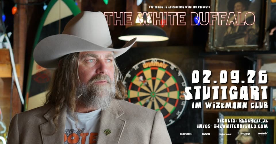 The White Buffalo | Europe 2025 event cover