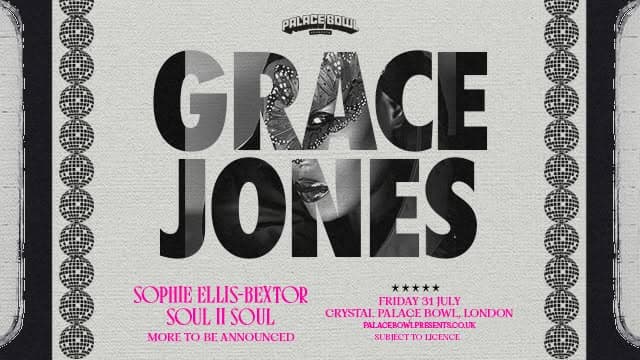 Palace Bowl Presents - Grace Jones event cover