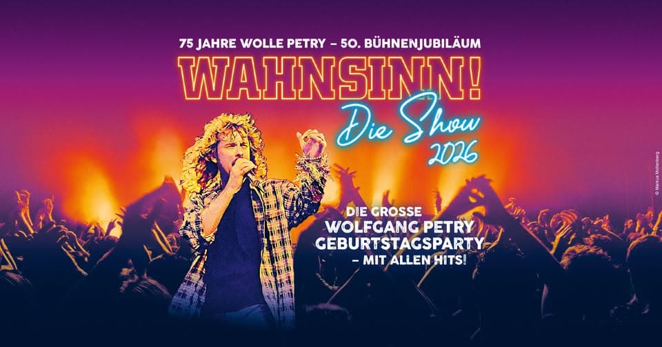 Wahnsinn - Die Show - Tour 2026 | Rostock event cover