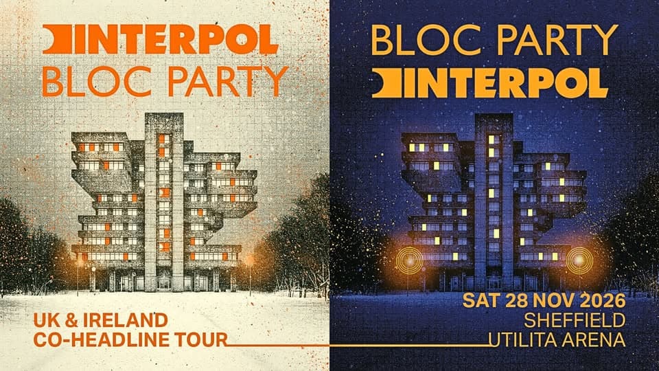Bloc Party & Interpol Co-Headline Tour event cover