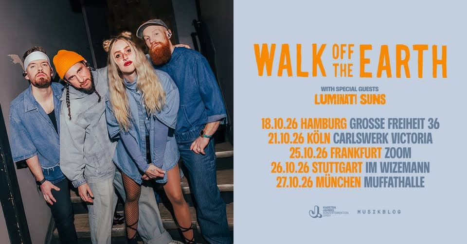 Walk Off The Earth | Live 2026 | Stuttgart event cover