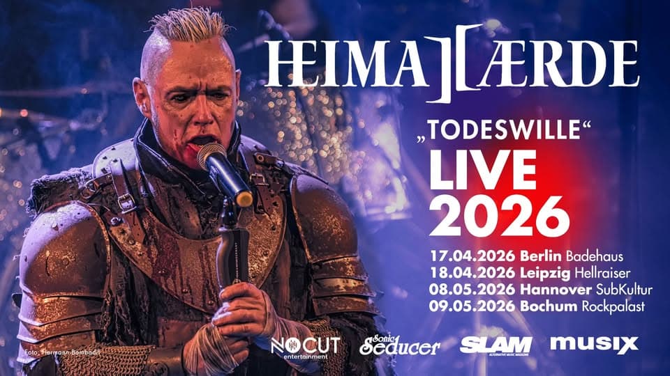 Heimataerde - TODESWILLE Live 17.04.2026 Berlin event cover
