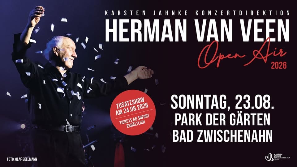 Herman Van Veen | Zu Gast im Park | Bad Zwischenahn (Zusatzshow) event cover
