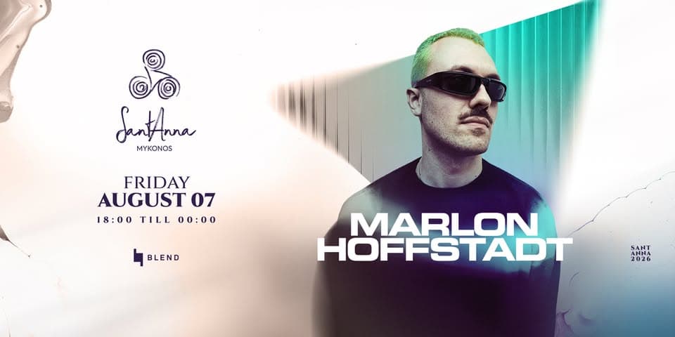 MARLON HOFFSTADT at SantAnna event cover