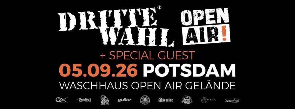 DRITTE WAHL live in POTSDAM event cover